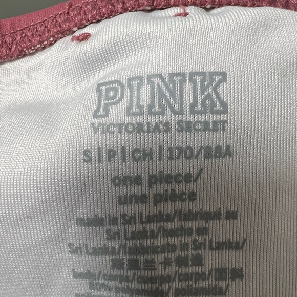 Victoria's Secret Pink Swim One Piece Bathing Suit Swimsuit Sz S - Picture 7 of 9